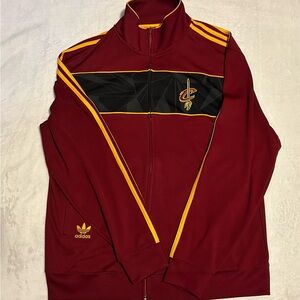 Size Large Cleveland Cavaliers Warmup Quarter-Zip